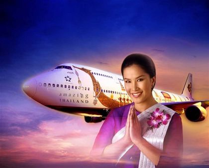 Thai Airways, the flag carrier