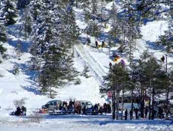 abant natural park snow