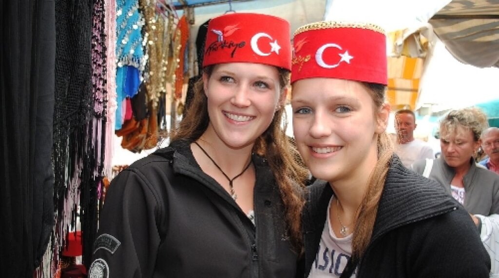 Две немки лесбиянки на отдыхе в Хорватии 